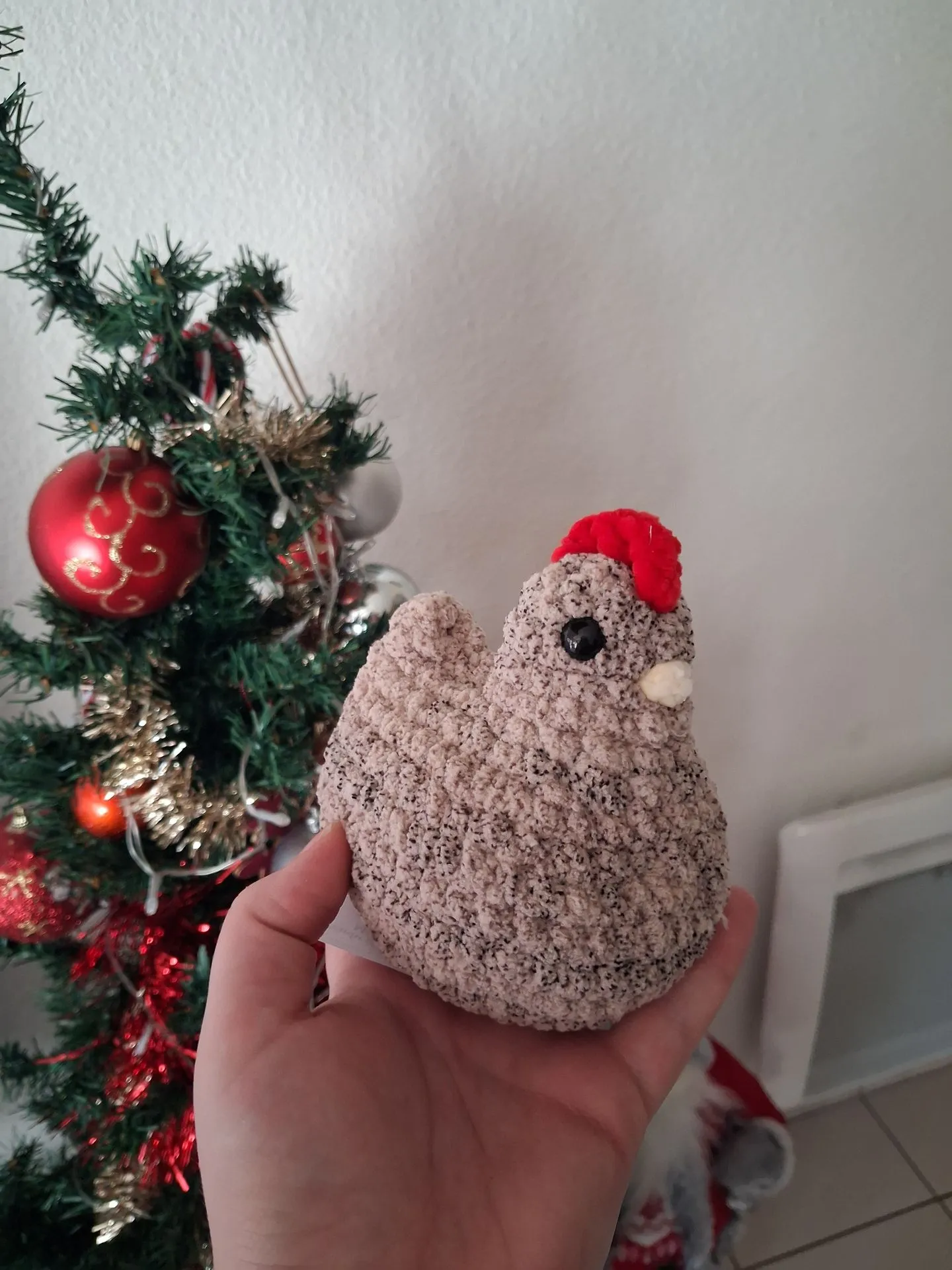 Tuto poule en crochet